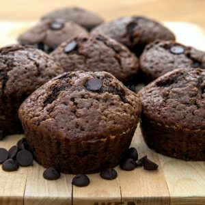 Chocolate Wellness Quiz Double chocolate muffins