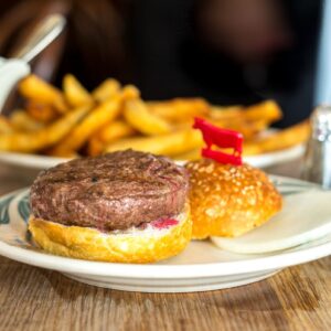 NYC Trip Planning Quiz 🗽: Can We Guess Your Age? Hamburger from Peter Luger Steak House