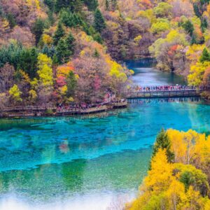 Curate Your Ultimate Travel Wish List ✈️ Covering the Entire Alphabet and We’ll Reveal If You’re Left- Or Right-Brained Jiuzhaigou National Park, China
