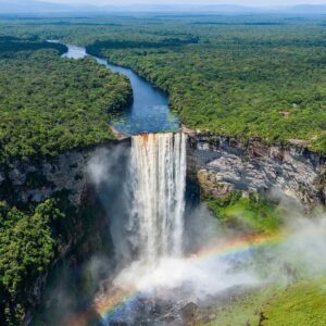 Curate Your Ultimate Travel Wish List ✈️ Covering the Entire Alphabet and We’ll Reveal If You’re Left- Or Right-Brained The Kaieteur Falls, Guyana