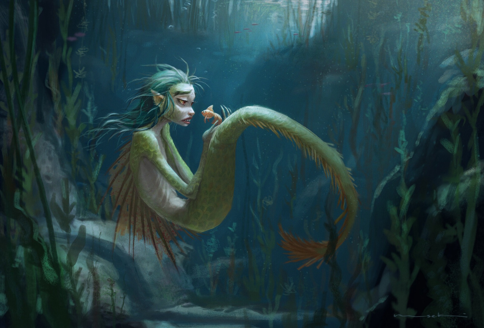 Mermaid Trivia Quiz Ningyo
