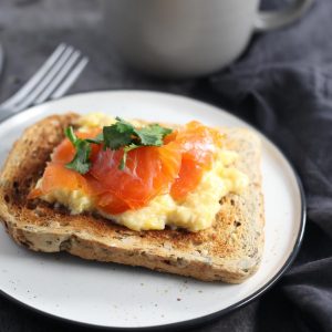 Plan a Trip to London If You Want to Know When You’ll Meet Your Soulmate ❤️ Smoked salmon and scrambled eggs on toast