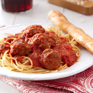 Pop Culture Quiz Spaghetti and meatballs