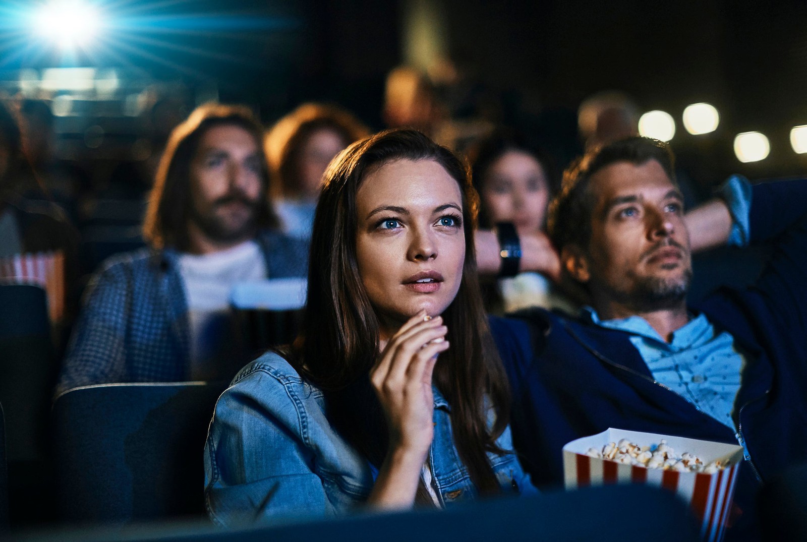 I Bet You Can’t Get 13/18 on This General Knowledge Quiz (feat. Disney) Woman Watching Movie In Cinema Theater